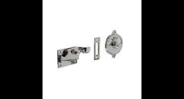Intersteel WC-overslagTira met bocht nikkel - 0018.370005