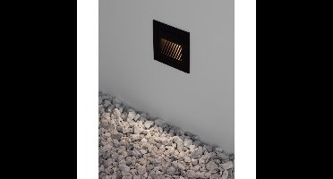 Lyora Vierkante inbouwlampMono zwart - 9026145