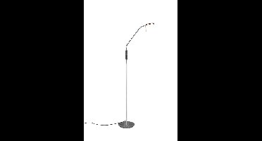 Trio VloerlampMonza 145cm RVS - 423310107