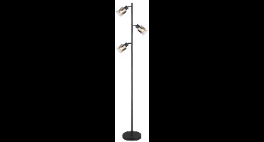 Globo VloerlampHubertus met smoke glas - 54308S