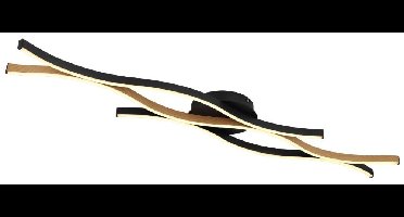 Globo PlafondlampGeronimo zwart - 67206D