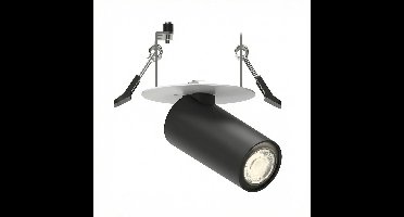 Lyora Inbouw spotTevo Mini wit met zwart - V106100SWB