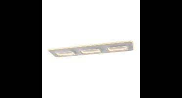 Paul Neuhaus Witte plafondlampQ-Kalina rechthoekig - 6505-16