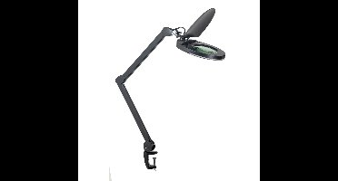 Highlight KlemlampLoupe zwart vergrootglas - K3011.01