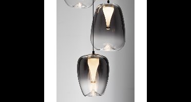 Lyora Design hanglampOblo 5-lichts smoke glas - 9009178