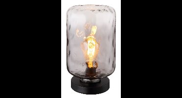 Globo Design tafellampDarina smoke glas - 16046TS