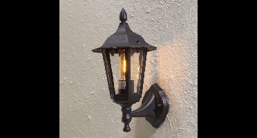 KonstSmide Klassieke buitenlampFirenze Up zwart - 7232-750