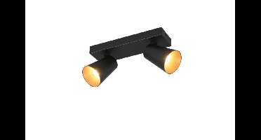 Trio Dubbele opbouwspotSharp zwart - 817100232