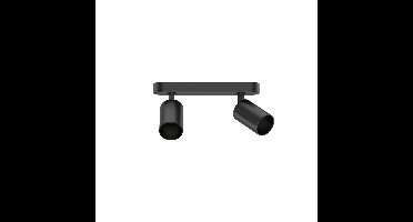 Lyora Dubbele opbouwspotTevo zwart - 107124