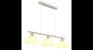 Globo 3-lichts hanglampSelma zand bruin - 1501-3S