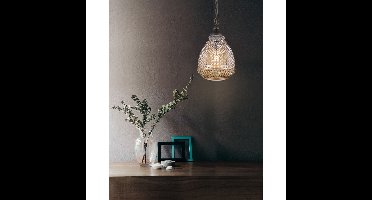 Lyora HanglampToulon amber glas - 8381443