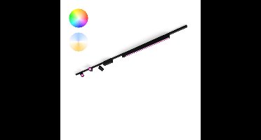 Philips Hue Perifo - White and color set van 3 spots en bar zwart - 929003117501