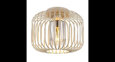 Globo PlafondlampAlfred zand bruin - 15758D