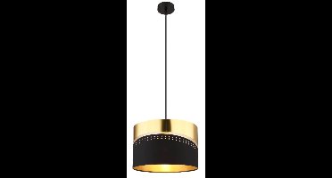 Globo HanglampOr zwart met goud - 54046H