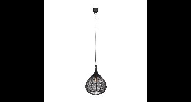 Trio Ronde hanglampSoraya Ø 42cm - zwart - 365440132