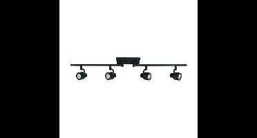 Highlight SpotAlto zwart 4-lichts - S7399.01
