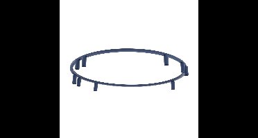 Lyora Cirkel opbouwspotsFourty 9x GU10 - donker blauw - 11953