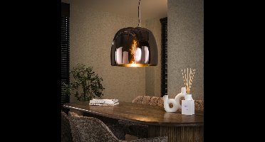 Lyora Glazen hanglampDrift Ø 48cm - koper glas - 8017/39K