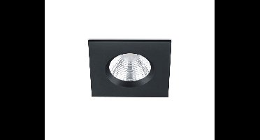 Trio Badkamer inbouwspotZagros met led vierkant zwart - 650610132