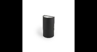 Lyora Up Down buitenlampLugo led - 3000K - 2x 6W - rond - ILDEA099