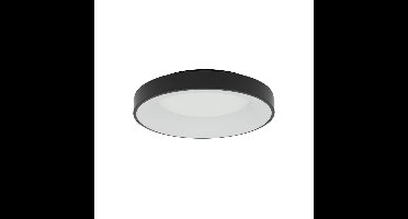 Lyora Ronde plafondlampNikki Round zwart Ø 48cm - 11207