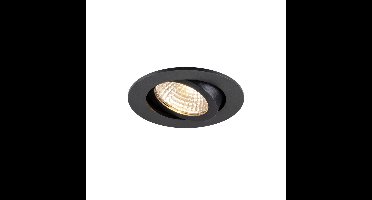 SLV InbouwspotNew Tria 68 airtight 2700K zwart - 1009021