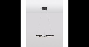 Lyora Moderne hanglampMagnus zwart 55cm - 9248115