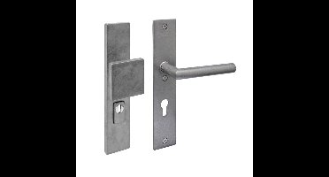 Intersteel Voordeurbeslag rechtVurano PC 72mm RVS getrommeld - 0034.396236Z