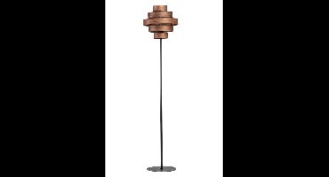 ETH VloerlampWalnut walnoot bruin Ø 50cm - 05-VL8340-30