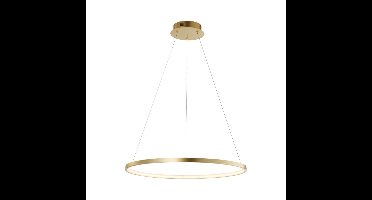 Just Light Ronde hanglampCircle goud Ø 60cm - 11524-12