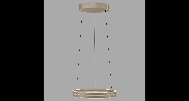 Paul Neuhaus Kantoor hanglampPure E-Loop bronce - Ø 50cm - 2550-97