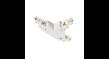 SLV VerstelbareS-Track T-connector links DALI wit - 1007819
