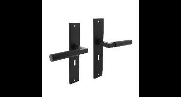 Intersteel DeurklinkBau-Stil sleutelgat 56mm zwart - 0023.174224