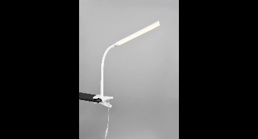 Trio Klem bureaulampNevada flexibel - wit - R57941131