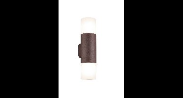 Trio Wand lampHoosic 2-lichts 33cm bruin - 222260224