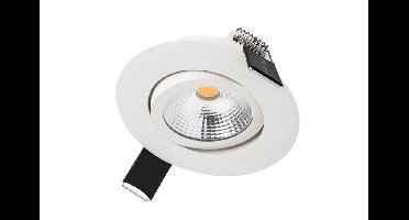 Lyora Platte inbouwspotLux Slim 3000K - wit - ILDL65L001