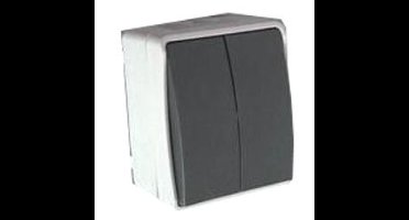 Vtac Serie SchakelaarDouble switch voor buiten - 4657820