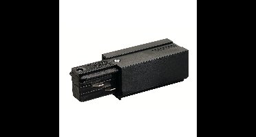 SLV 3-faseSupply 1 aarde links zwart - 145510
