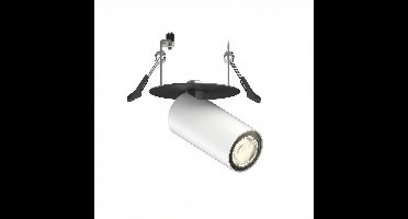 Lyora Inbouw spotTevo Mini zwart met wit - V106100SBW