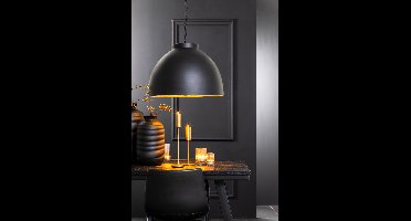 Light & Living Landelijke hanglampKylie zwart Ø 60cm - 3018512