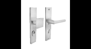 Intersteel Voordeurbeslag PC 72mmVurano kerntrekbeveiliging aluminium - 0082.379436