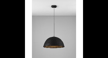 Lyora Zwarte hanglampTalcum Ø 42cm - 9001073