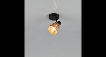 Trio PlafondlampNatrel enkel bruin - R86491036
