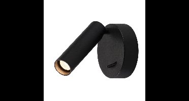 SLV WandlampKarpo zwart - 152340