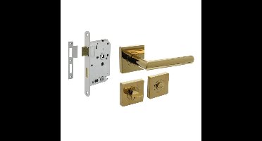 Intersteel Compleet deurklinksetBastian messing toilet - 0013.174799