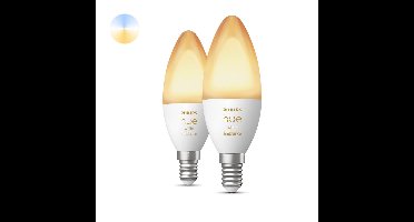 Philips Hue - E14 - 5W - White Ambiance set van 2 - 929002294404