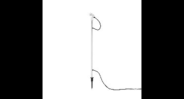 KonstSmide TuinspotMonza 107cm - 3000K metaalgrijs - 7460-000