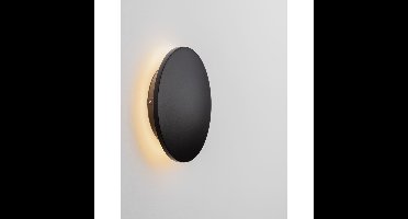 Lyora Ronde wandlampCopper zwart Ø 18cm - 9923414