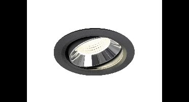 SLV InbouwspotNuminos Move XL zwart/chroom 4000K - 55gr - 1010016