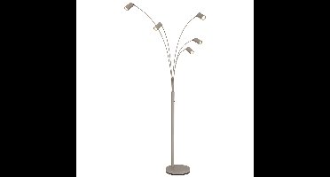 Globo 5-lichts vloerlampRobby zand bruin - 57910-5SSA